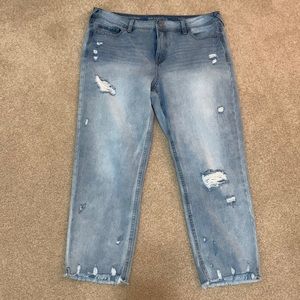 Soundstyle Vintage Reunion Hayden Girlfriend Crop jeans